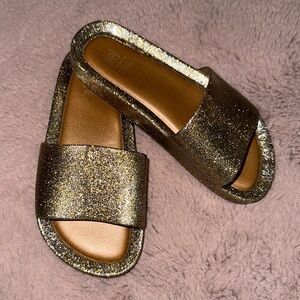 Mel dreamed by Melissa SlidebSandals Size 12 girls